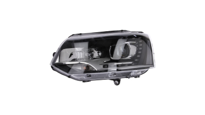 Far VW Transporter / Multivan (T5) 2011-, partea Stanga, tip bec D3S+B7, cu lumini de zi pe LED, fara bec, fara balast, cu motoras, Depo