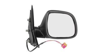 Oglinda exterioara VW Transporter (T5) 10.2009-2015, Partea Dreapta Crom Convex Electrica Cu Incalzire 7E1857508Cl, carcasa grunduita, cu 9 pini, cu pliere, View Max