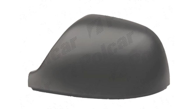 Carcasa oglinda exterioara Volkswagen Transporter/Multivan (T5), 10.2009-2015; T6, 04.2015-; Amarok (N817), 01.2010-, Stanga, carcasa neagra; pentru oglinzi fara detectie unghi mort