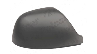 Carcasa oglinda exterioara Volkswagen Transporter/Multivan (T5), 10.2009-2015; T6, 04.2015-; Amarok (N817), 01.2010-, Dreapta, carcasa neagra; pentru oglinzi fara detectie unghi mort