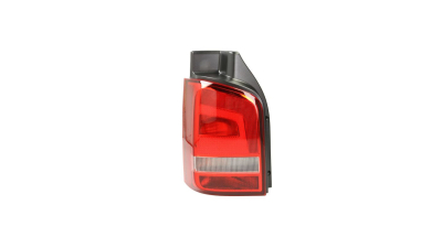 Stop spate lampa VW Transporter Model Caravelle si Multivan (T5), 10.2009-, partea Stanga, rosu-alb, cu suport becuri, Hella