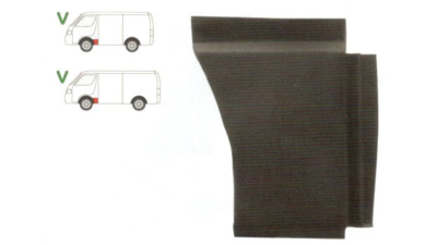 Segment reparatie aripa fata VW LT28-35 1975-1996, Partea Stanga, aripa Fata partea din spatele rotii, (pentru modele lung si scurt)