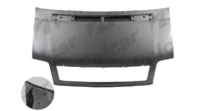 Capota motor VW LT2, 05.1996-12.2005 Fata 2D1 823 033 A , fixare in dreapta cu 3 suruburi