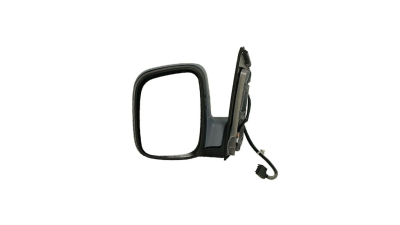 Oglinda exterioara VW Caddy 3/Life (2K) 03.2004-06.2015, Caddy (2K) 06.2015- (Model Furgon/BUS), Partea Stanga Crom Asferica Electrica Cu Incalzire, carcasa neagra