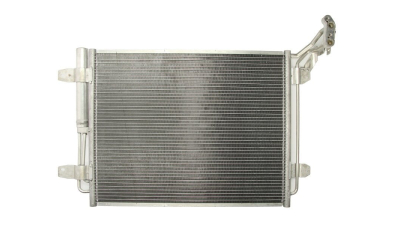 Condensator climatizare VW Tiguan (5N), 09.2007-2016, motor 2.0 TDI, 81kw/125 kw diesel, cutie manuala, full aluminiu brazat, 580(535)x450(445)x16 mm, cu uscator filtrat