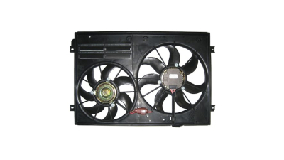 GMV radiator electroventilator Vw Passat (B6/3c) 03.2005-2011 Motor 2, 0 Tdi 90/100/103/125kw; 2, 0 Tdi 16v 103kw; 3, 2 Fsi 184kw Diesel/Benzina, tip climatizare Cu/fara AC, dimensiune 300/250W; 360/290mm; cu 4 pini, tip Gate; plastic, 957823W2-Q