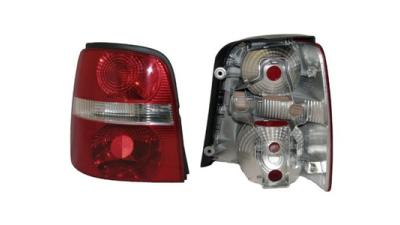 Stop spate lampa Volkswagen Touran (1T) 02.2003-12.2006 DEPO 441-1958L-UE, partea stanga, fara suport becuri, tip bec P21W+PY21W+R5W