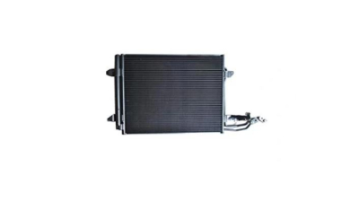 Condensator climatizare VW Touran (1T), 02.2003-05.2010, motor 2.0 TDI, 100 kw diesel, cutie manuala, full aluminiu brazat, 580(540)x445x16 mm, cu uscator filtrat