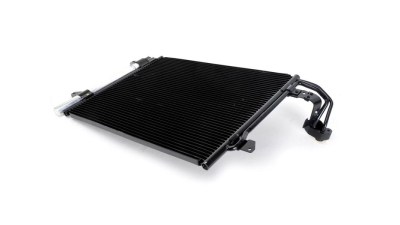 Condensator climatizare VW Touran (1T), 02.2003-05.2010, motor 2.0 TDI, 100 kw diesel, cutie manuala, full aluminiu brazat, 580(540)x445x16 mm, cu uscator filtrat