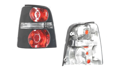 Stop spate lampa Volkswagen Touran (1t2), 01.2007-07.2010, spate, Stanga, P21W+PY21W+R5W; negru, HELLA