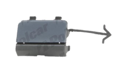 Capac bara carlig remorcare VW Touareg (7L2) 01.2007-04.2010 Fata Stanga 7L6807155