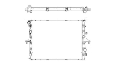 Radiator racire Best Auto Vest 958008-1