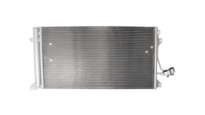 Condensator climatizare VW Touareg (7L), 10.2002-05.2010, motor 5.0 TDI, 230 kw diesel, cutie automata, full aluminiu brazat, 735 (690)x388x16 mm, cu uscator si filtru integrat