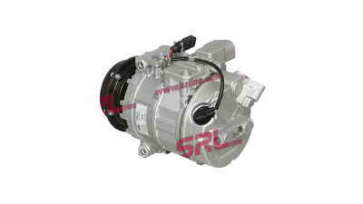 Compresor aer conditionat VW Phaeton (3D2), 2003-2016, motorizare 5.0 TDI, 230kw, diesel, mm, caneluri, de tip Denso: 7SEU17C