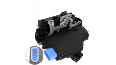 Broasca usa, incuietoare Volkswagen Touareg (7l), 10.2002-12.2006; Touareg (7l2), 01.2007-04.2010, Golf 5 (1k), 10.2003-05.2009 , Golf 5 Plus (5m), 01.2005-01.2009, Jetta/Golf Combi (1k5/1km), 09.2005-09.2010, fata, Dreapta