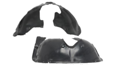 Carenaj roata VW Touareg (7L2), 01.2007-04.2010, partea Stanga, Fata, 7L6809961M, 9581FL2T pentru motorizari de 5.0L