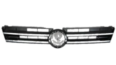 Grila radiator VW Touareg (7P5), 04.2010-07.2014, crom/negru, 7P6853651AZLL, 958205