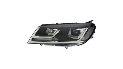 Far Volkswagen Touareg (7p5), 06.2014-, fata, Stanga, bi-xenon; cu lumini pentru curbe; cu LED daytime running light; D3S+W5W+WY21W; electric; fara unitate control; fara ballast; fara LED controlling unit; cu motor, HELLA