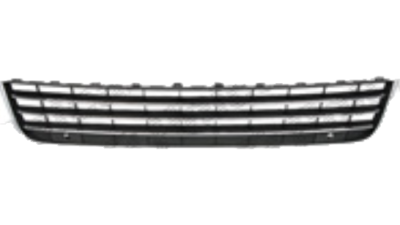 Grila bara fata VW Touareg (7P5), 04.2010-07.2014, Centru, 7P6853671ERYP, 958227 insertie crom
