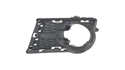 Grila bara fata VW Tiguan (5N), 09.2007-04.2011 (exceptie Comfortline), partea Stanga, 5N0853665A9B9, 958527-3 cu locas pentru proiectoare, fara modelul Comfortline