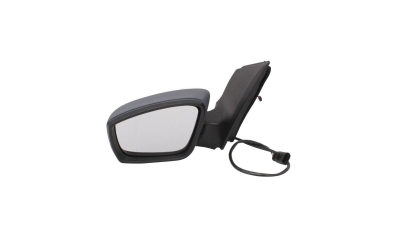 Oglinda exterioara Seat Mii, 05.2012-, Skoda Citigo, 05.2012-, Vw Up!, 04.2012-, Dreapta, Crom, manuala, prin cablu, Fara incalzire, carcasa prevopsita, grunduita, Convex, View Max, 1S1857508AB9B9 95A1523M