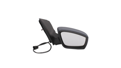 Oglinda exterioara Seat Mii, 05.2012-, Skoda Citigo, 05.2012-, Vw Up!, 04.2012-, Dreapta, Crom, electrica, Cu incalzire, carcasa prevopsita, grunduita, Convex, View Max, 1S1857508AA9B9 95A1525M
