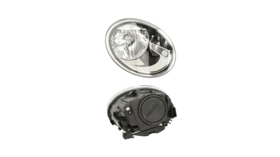 Far VW BEETLE (5C1), 10.2011-, TYC, fata, partea dreapta, cu lumina de zi;tip bec H4+W21/5W; electric; cu motor;
