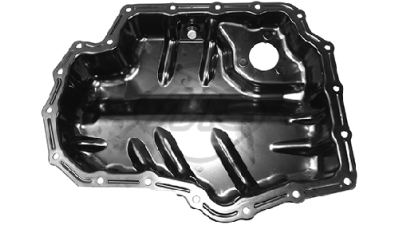 Baie ulei motor Audi A1 (8x), 04.2010-01.2015; A1 (8x), 12.2014-; A3 (8v), 06.2012-; Q3 (8u), 06.2011-02.2015; Q3 (8u), 01.2015-, 1.4 TSI, metal