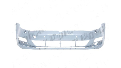 Bara fata Volkswagen Golf 7 (5k), 10.2012-, cu gauri pentru spalator si senzori de parcare; grunduit