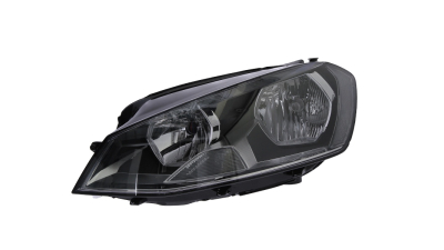 Far Vw Golf 7 (5k), 10.2012-, Electric, tip bec H15+H7, omologare ECE, cu motor, cu lumini de zi, 5G1941005; 5G1941029, Stanga