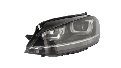 Far Vw Golf 7 (5k), 10.2012-, Electric, tip bec D3S+H7, omologare ECE, cu motor, bi-xenon, fara balast, cu lumini de zi , iluminare in viraje , 5G1941031; 5G1941039, Stanga