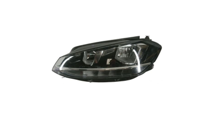 Far VW GOLF 7 (5K), 03.2017-, DEPO, fata, partea stanga, cu 'lumina de zi' tip LED;tip bec H7+H9+LED+WY21W; electric; cu motor;