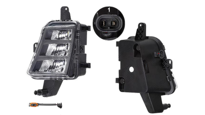 Proiector ceata Volkswagen Golf 7 (5k), 03.2017-, fata, Stanga, LED, Taiwan