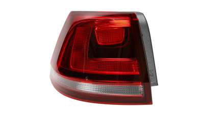 Stop spate lampa VW Golf 7 (5k), 10.2012-03.2017, Combi (Variant), partea Stanga, exterior; W21W+WY21W; fumuriu; fara soclu bec; Omologare: ECE, DEPO