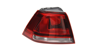 Stop spate lampa Vw Golf 7 (5k), 10.12- Hatchback, spate, omologare ECE, fara suport bec, exterior, fumuriu, 5G0945095B; 5G0945095H; 5G0945095P, Stanga