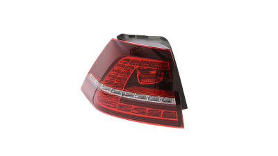 Stop spate lampa VW Golf VII, 10.2012-03.2017 model e-Golf, GTI/GTD, partea Stanga, partea exteRioara, cu suport becuri, MAGNETI MARELLI
