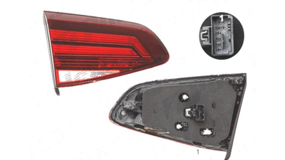 Stop spate lampa Volkswagen Golf 7 (5k), 01.2017-, spate, Stanga, Hatchback, partea interioara; LED, VALEO