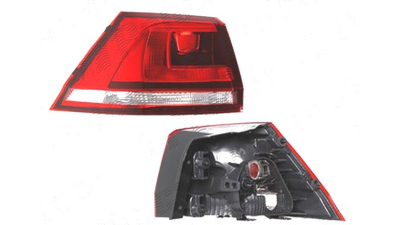 Stop spate lampa Volkswagen Golf 7 (5k), 10.2012-03.2017, spate, Stanga, Combi (Variant), partea exterioara; W21W+WY21W; fumuriu; fara suport bec, TYC