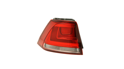 Stop spate lampa VW Golf VII, 10.2012-03.2017 model Hatchback, partea Stanga, partea exteRioara, cu suport becuri, fumuriu, Valeo
