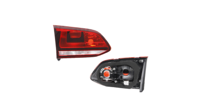 Stop spate lampa Vw Golf 7 (5k), 10.12- Variant, spate, omologare ECE, cu suport bec, interior, fumuriu, 5G9945094B, Dreapta