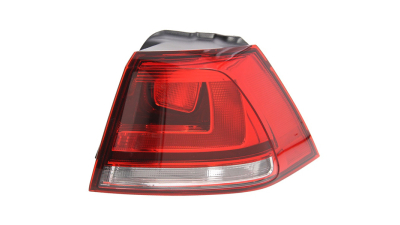 Stop spate lampa VW Golf 7 (5k), 10.2012-03.2017, Hatchback, partea Dreapta, exterior; W21W; fumuriu; fara soclu bec; Omologare: ECE, DEPO