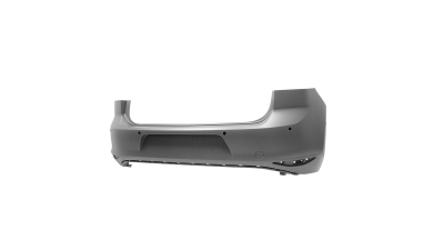 Bara spate Vw Golf 7 (5K), 10.2012- Modelul HATCHBACK, Primerizat, cu gauri Senzori parcare si PDC, 5G6807417MGRU, 95C296-1