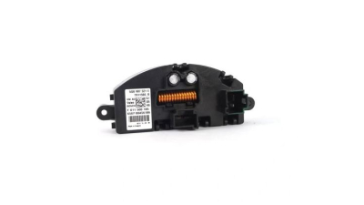 Rezistor ventilator habitaclu Audi A3 (8V), 2012-, RS3; motor 2.5 TFSI benzina, model S3; motor 2.0 TFSI benzina, cu/fara AC, mufa cu (4 +2) pini, Valeo/Behr