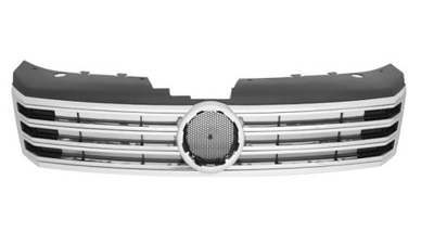 Grila radiator VW Passat (B7 (36)), 11.2010-2015, crom/silver, 95D105-1