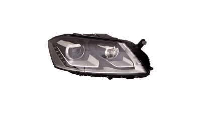 Far Volkswagen Passat (B7 (36)), 11.2010-, fata, Dreapta, cu lumini de curbe; xenon; cu LED daytime running light; D3S+LED+PSY24W; electric; fara unitate control; fara ballast; cu motor;
