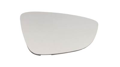 Geam oglinda exterioara cu suport fixare VW Beetle (5c1), 10.2011-, Scirocco (1k8), 07.2008-, Cc (358), 02.2012-07.2017; Eos (1f), 2009-2015, partea Dreapta, incalzit; sticla convexa; geam cromat, Aftermarket