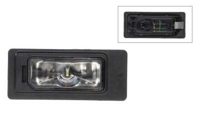 Lampa numar Audi A3 (8v), 11.2016-; A1 (8x), 11.2016-; A4/S4 (B9), 11.2016-, spate, Stanga = Dreapta, LED, TYC,