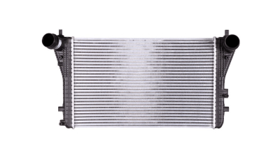Intercooler VW CC (358), 01.2011-2017, Seat Altea (5P), 05.2009-2015, motor 2.0 TSI, 155kw benzina, cu/fara AC, aluminiu brazat/plastic, 625x405x38 mm, 
