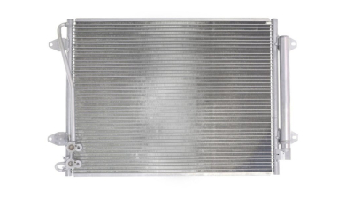 Condensator climatizare VW Passat CC (357), 08.2010-01.2012, motor 3.6 V6, 206 kw benzina, cutie automata, full aluminiu brazat, 610(570)x460x16 mm, cu uscator filtrat