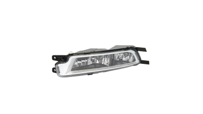 Proiector ceata VW Passat (B8), 08.2014-, partea Stanga, tip bec H8+W21W, fara suport becuri, cu lumini de zi, cu sistem lumini pentru curbe, Depo